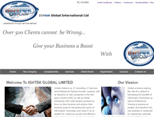 Tablet Screenshot of ightek.com
